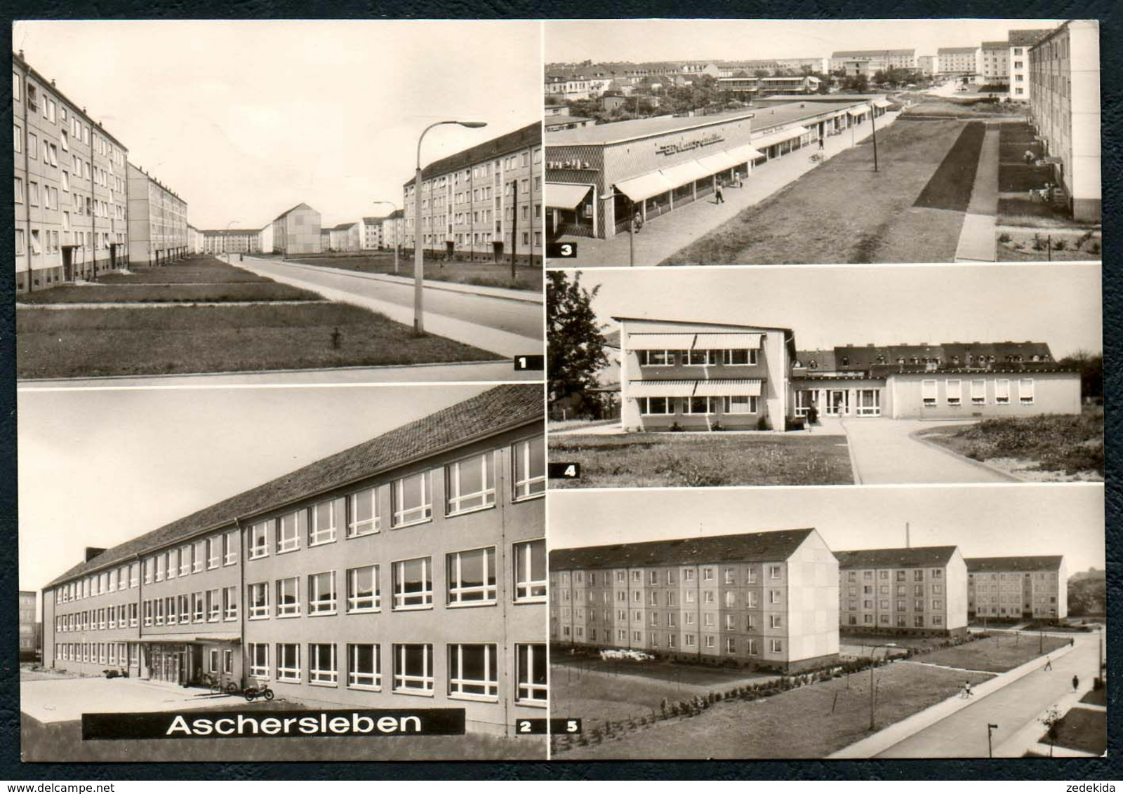 D9873 - TOP Aschersleben Kosmonautenviertel Neubauten Neubaugebiet - Heldge Verlag - Aschersleben