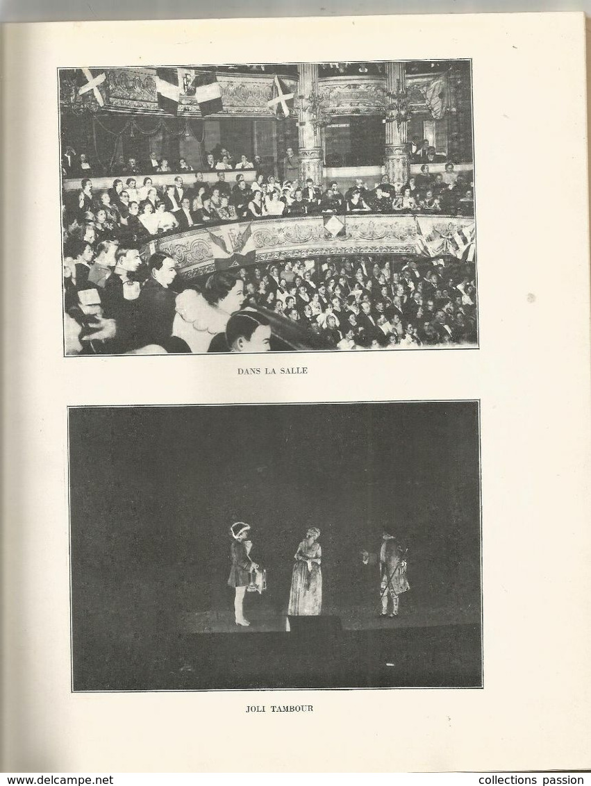 Programme , LA VICTOIRE EN CHANTANT , Théâtre De TOURS Et Au MAJESTIC , 37 , 1937, 32 Pages, Frais Fr 4.65 E - Programme