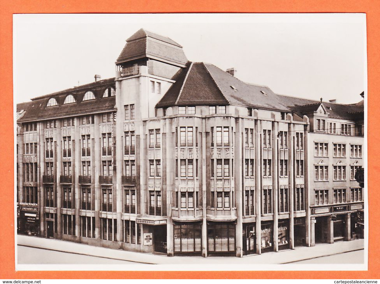 Sui316 ZURICH CITY EXCELSIOR Hotel-Restaurant Bahnhofstrasse Sihistrasse Vis à Vis JELMOLI Carte-Photo-Bromure 1960s - Zürich