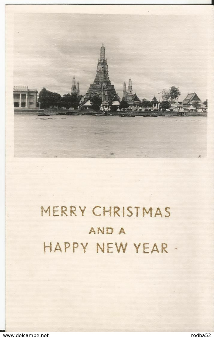 Carte Photo  - Thai - Merry Christmas And Hppy New Year - Bonne Année Bangkok  - Asia Asia - Thailande - - Tailandia