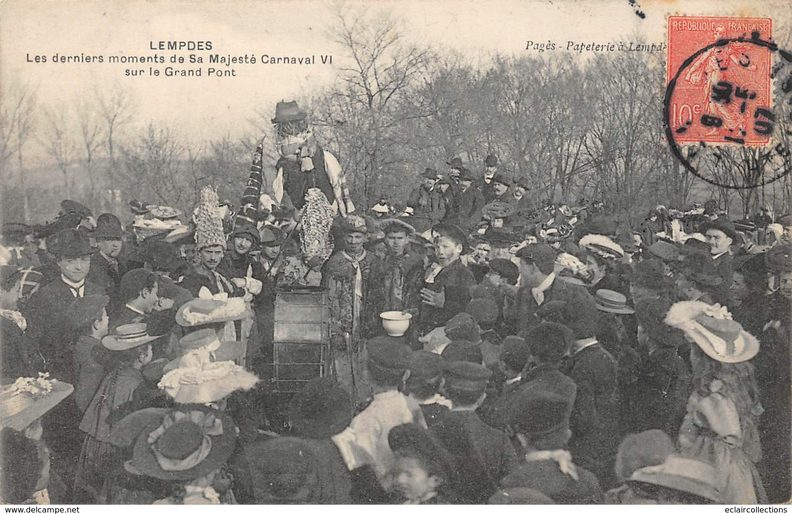 Lempdès          43          Sa Majesté Carnaval         (voir Scan) - Altri & Non Classificati