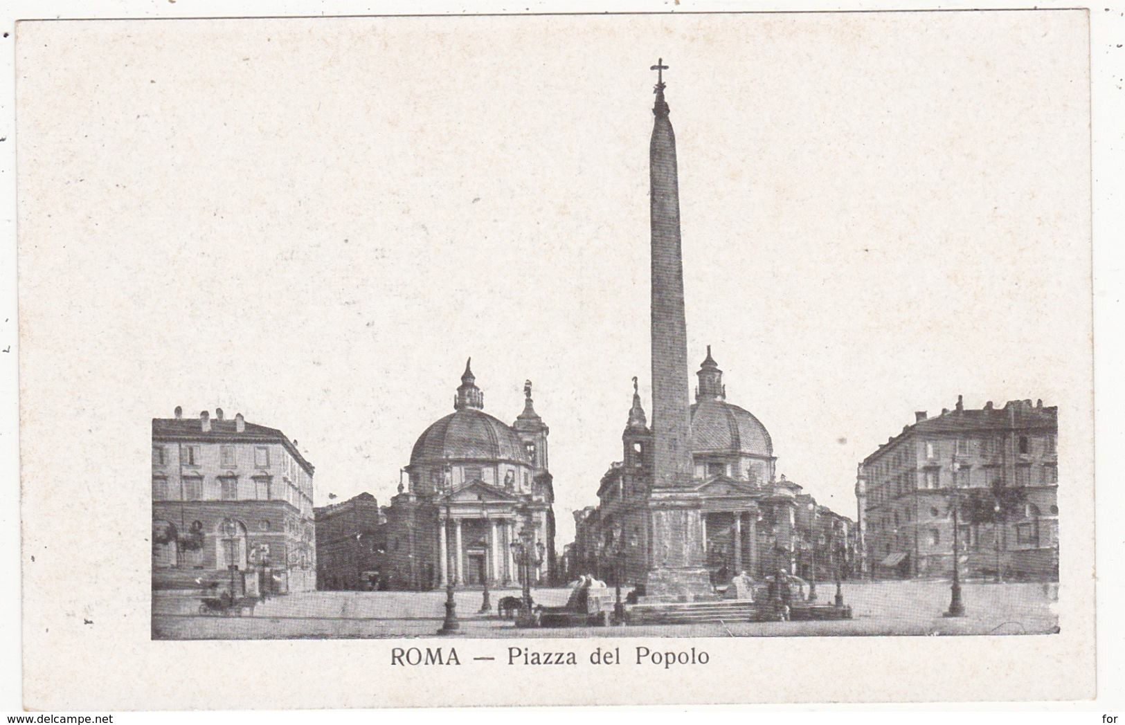 Italie : Lazio : ROMA - ROME : Piazza Del Popolo : - Places & Squares