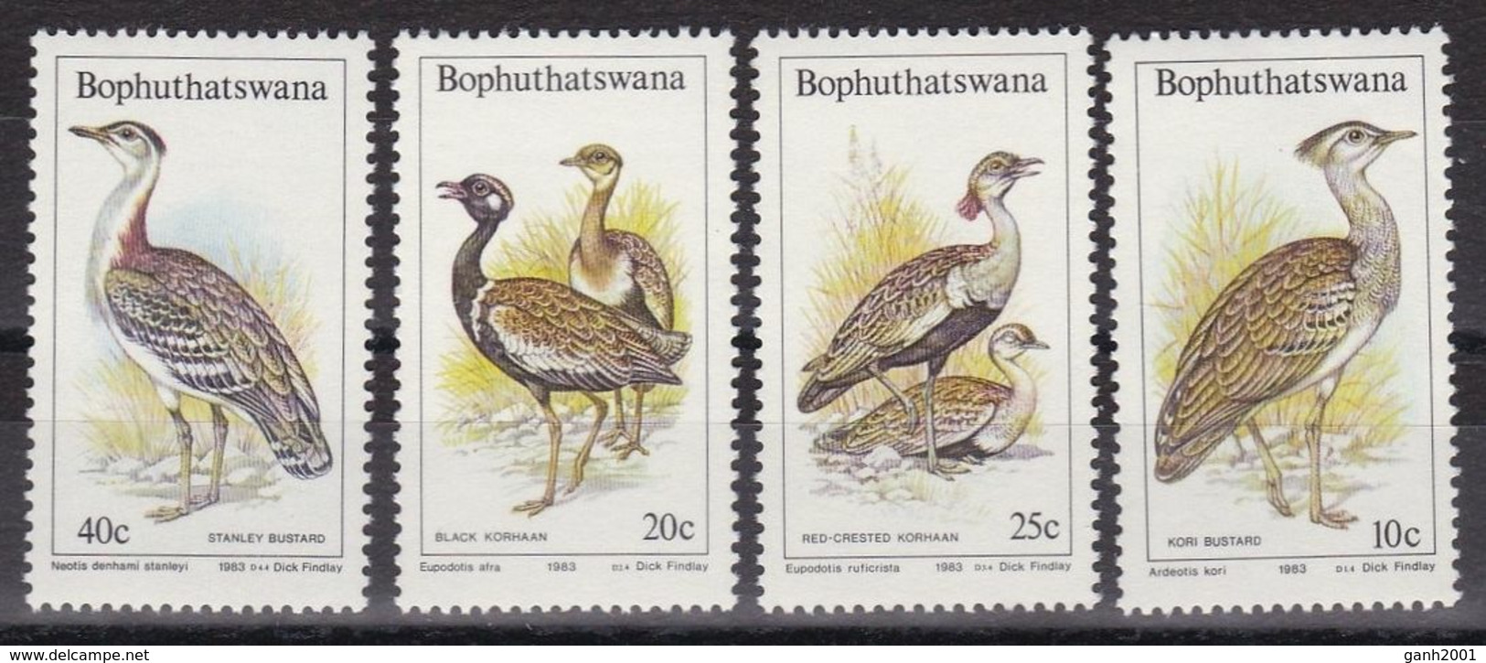 Bophuthatswana 1983 / Birds MNH Aves Oiseaux Vögel / Bk35  32-29 - Other & Unclassified
