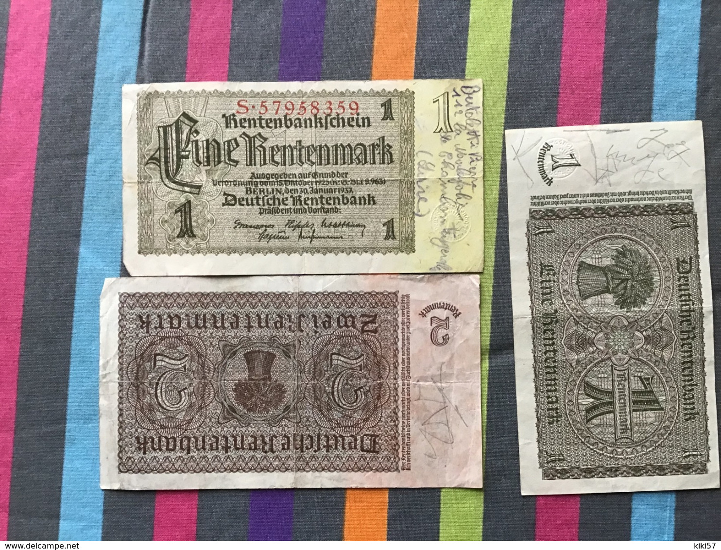 ALLEMAGNE Lot De Billet Ayant Circulé - Andere & Zonder Classificatie