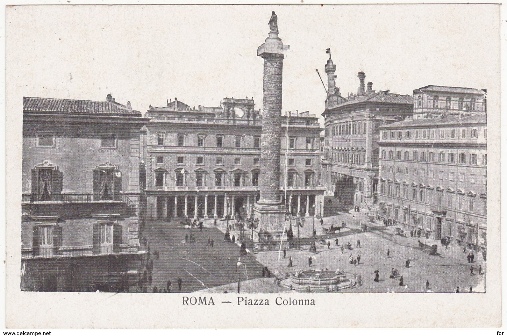 Italie : Lazio : ROMA - ROME : Piazza Colonna : - Places & Squares