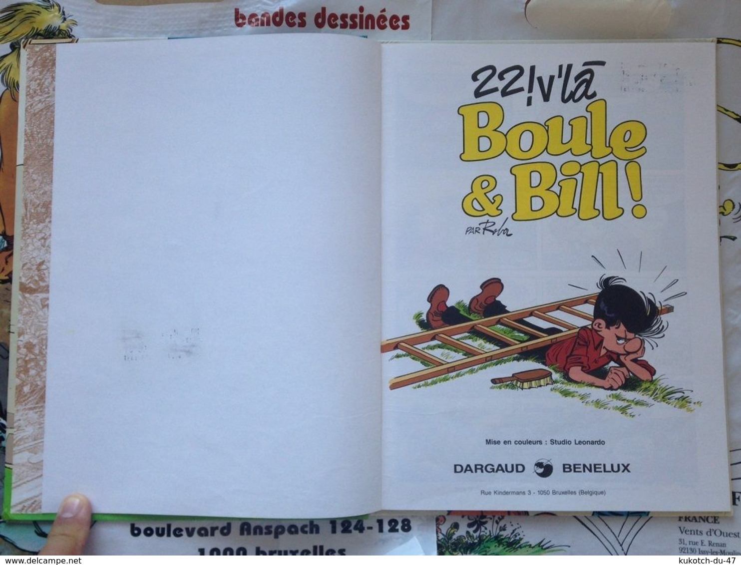 BD Boule Et Bill - Tome 22 - Roba (E.O.) - Boule Et Bill