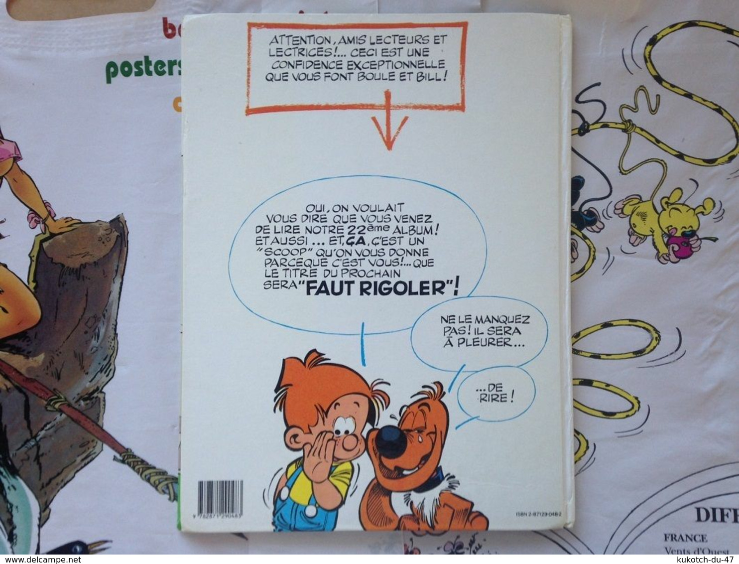 BD Boule et Bill - Tome 22 - Roba (E.O.)