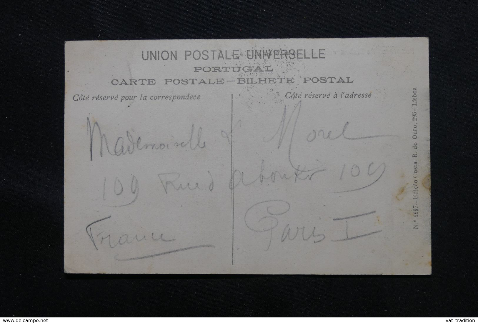 PORTUGAL - Affranchissement De Lisbonne Sur Carte Postale En 1907 Pour Paris - L 71079 - Storia Postale