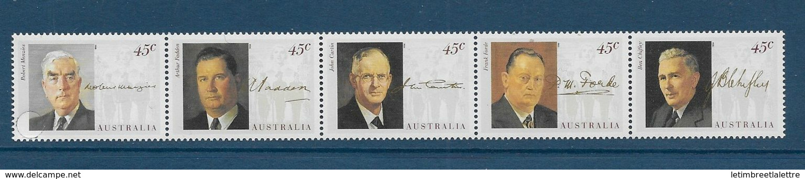 Australie N1379 à 1383**                                                                                 ** - Ungebraucht