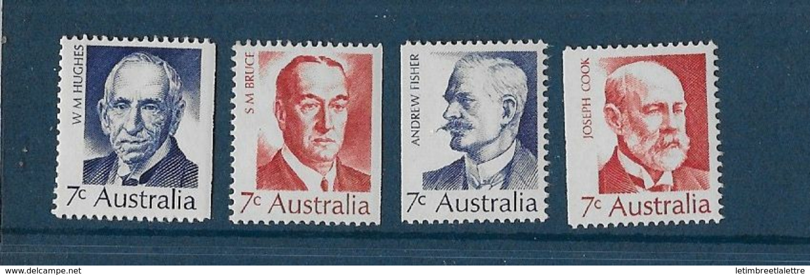 Australie N 457 à 460**                                                                                 ** - Mint Stamps