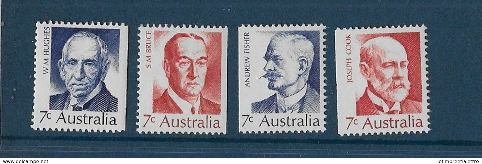 Australie N 457 à 460**                                                                                 ** - Neufs