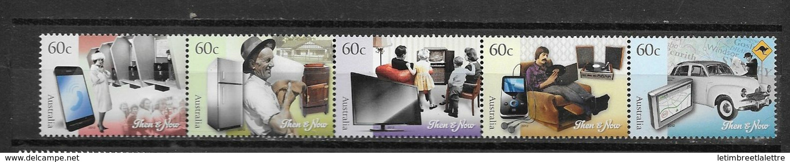 Australie N 3549 à 3553**                                                                                 ** - Mint Stamps