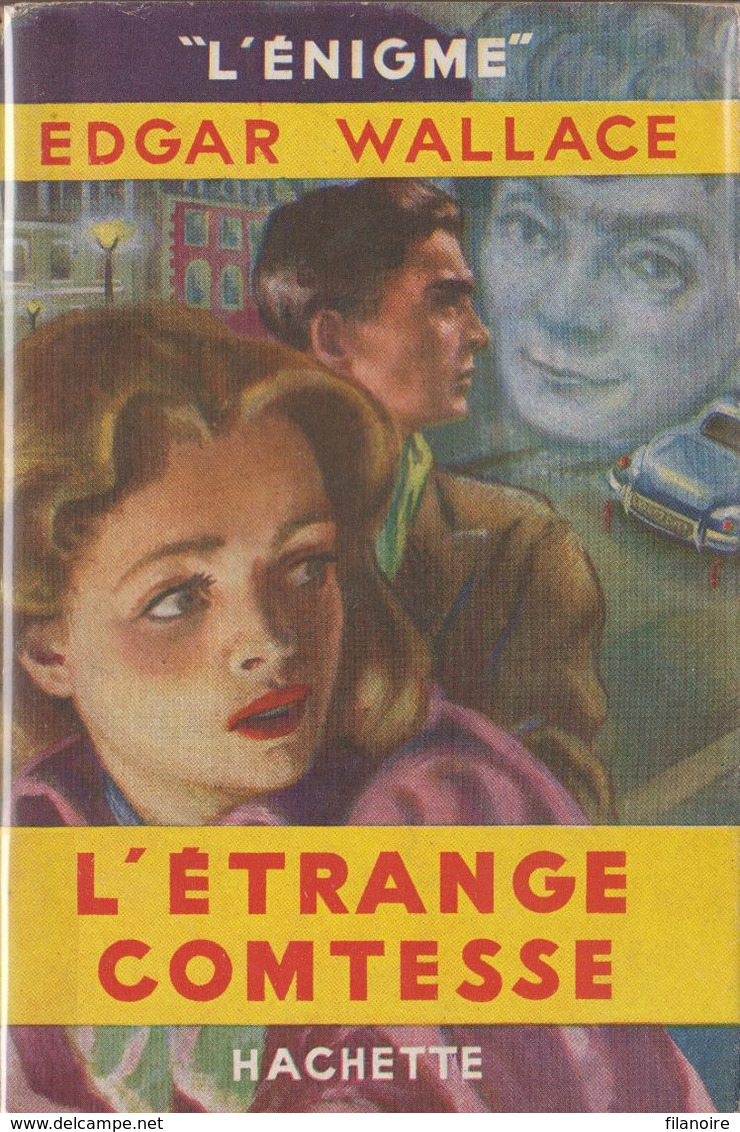Edgar WALLACE L’Étrange Comtesse L’Énigme Hachette (1949, Jaquette) - Hachette - Point D'Interrogation