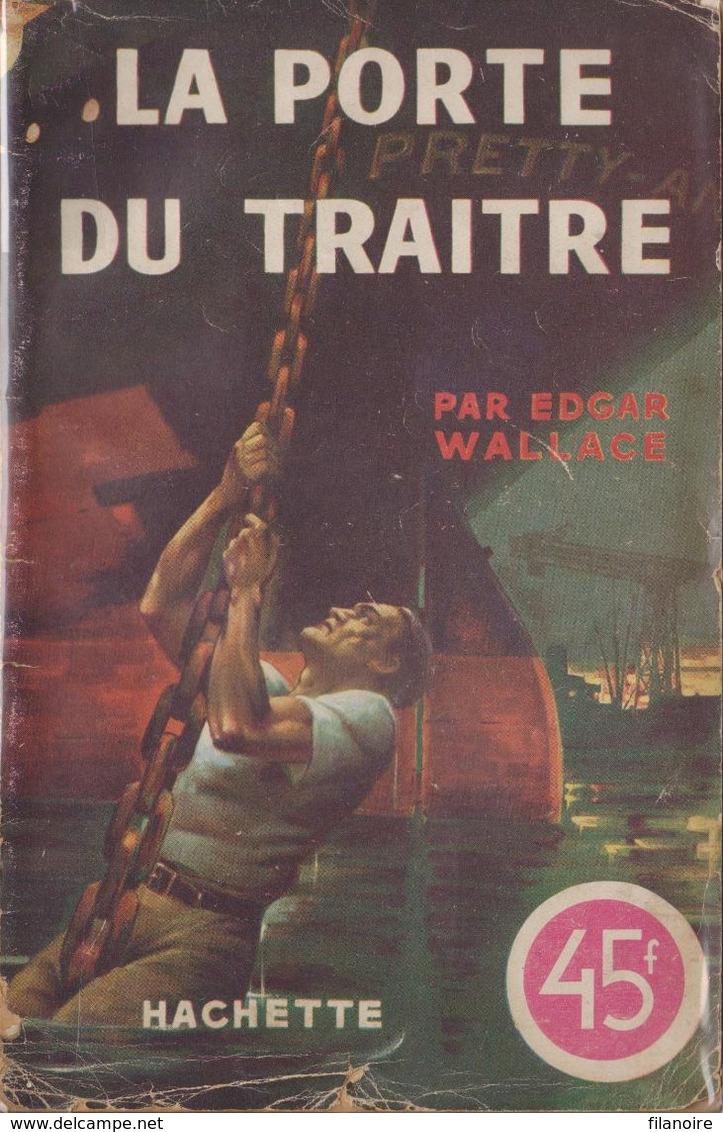 Edgar WALLACE La Porte Du Traître L’Énigme Hachette (1946) - Hachette - Point D'Interrogation