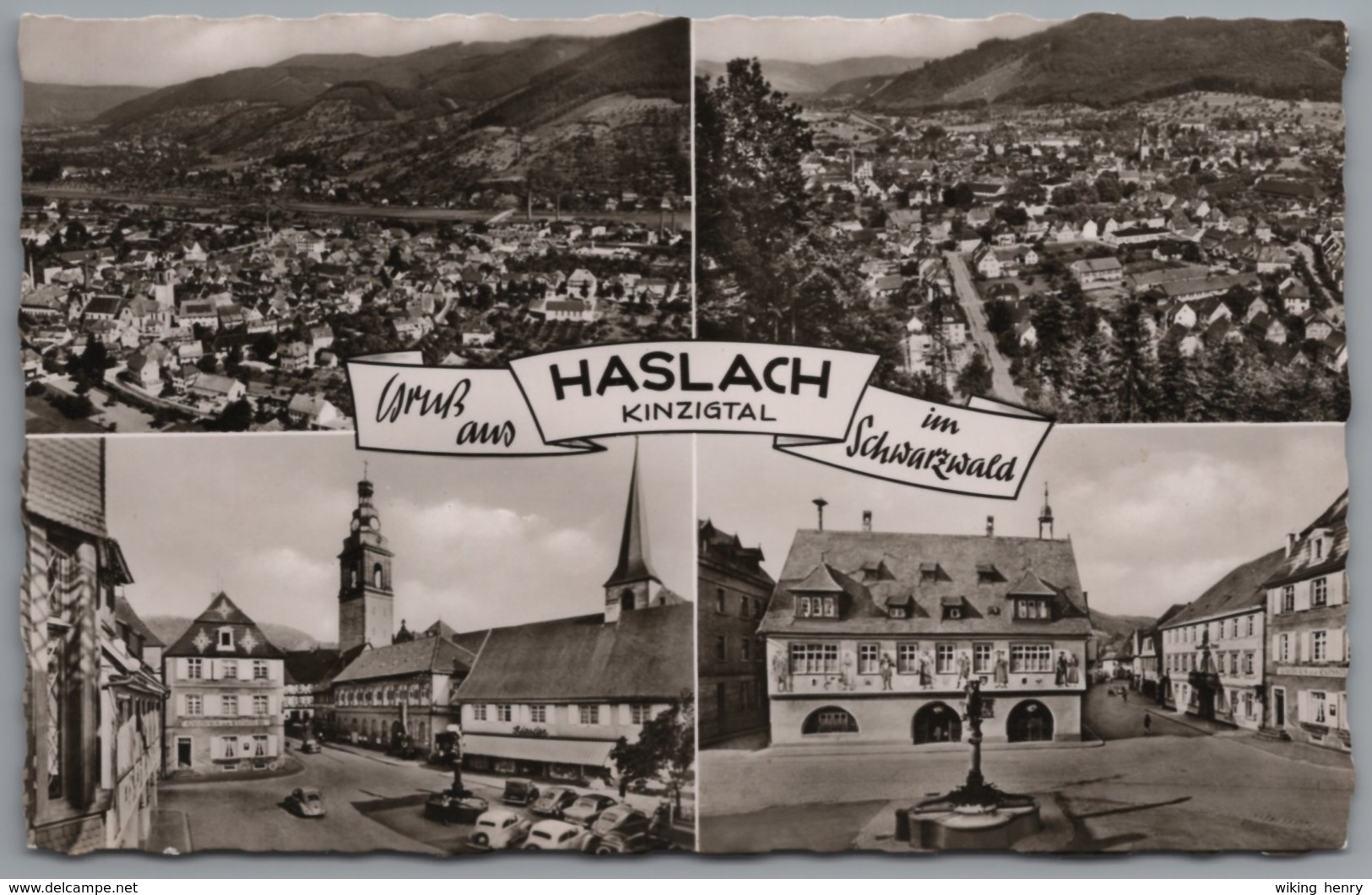Haslach Im Kinzigtal - S/w Mehrbildkarte 4 - Haslach