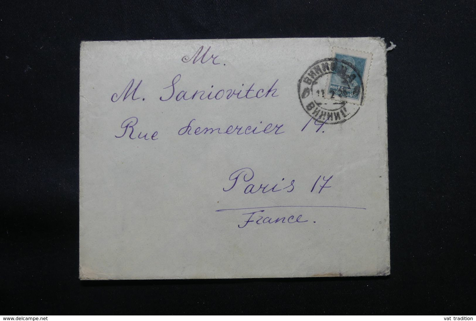 U.R.S.S. - Enveloppe Pour Paris En 1928 - L 71124 - Briefe U. Dokumente