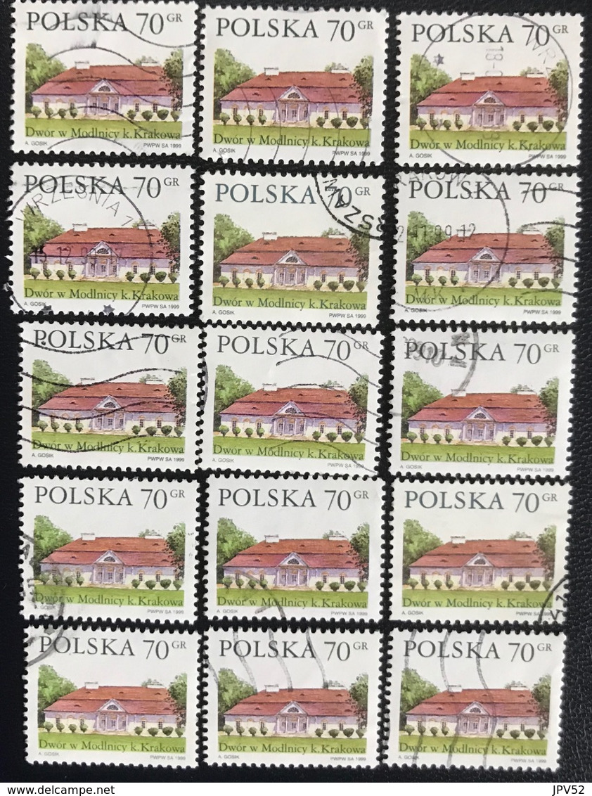 Polska - Poland - P2/50 - (°)used - 1999 - Michel Nr. 3772 - Poolse Landgoederen - Collections