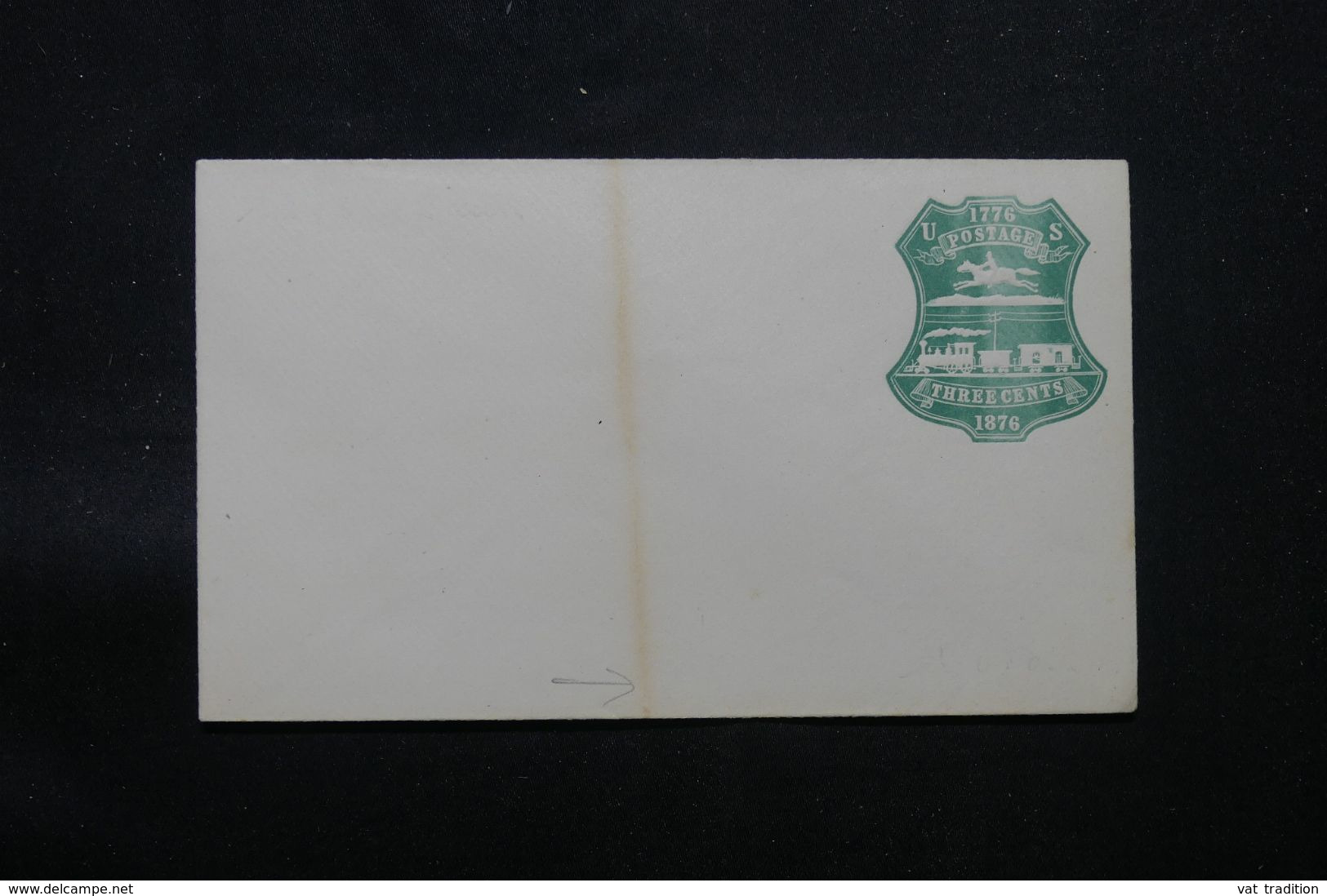 ETATS UNIS - Entier Postal Type Courrier à Cheval + Chemin De Fer En 1876 , Non Circulé - L 71191 - ...-1900