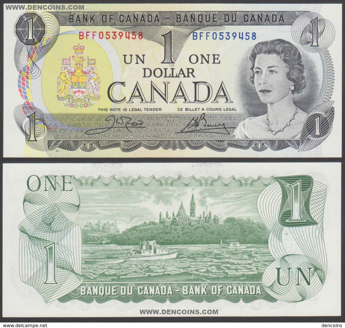 CANADA P-85c  1 DOLLAR  1973  UNC !!!!!!!!!! - Canada