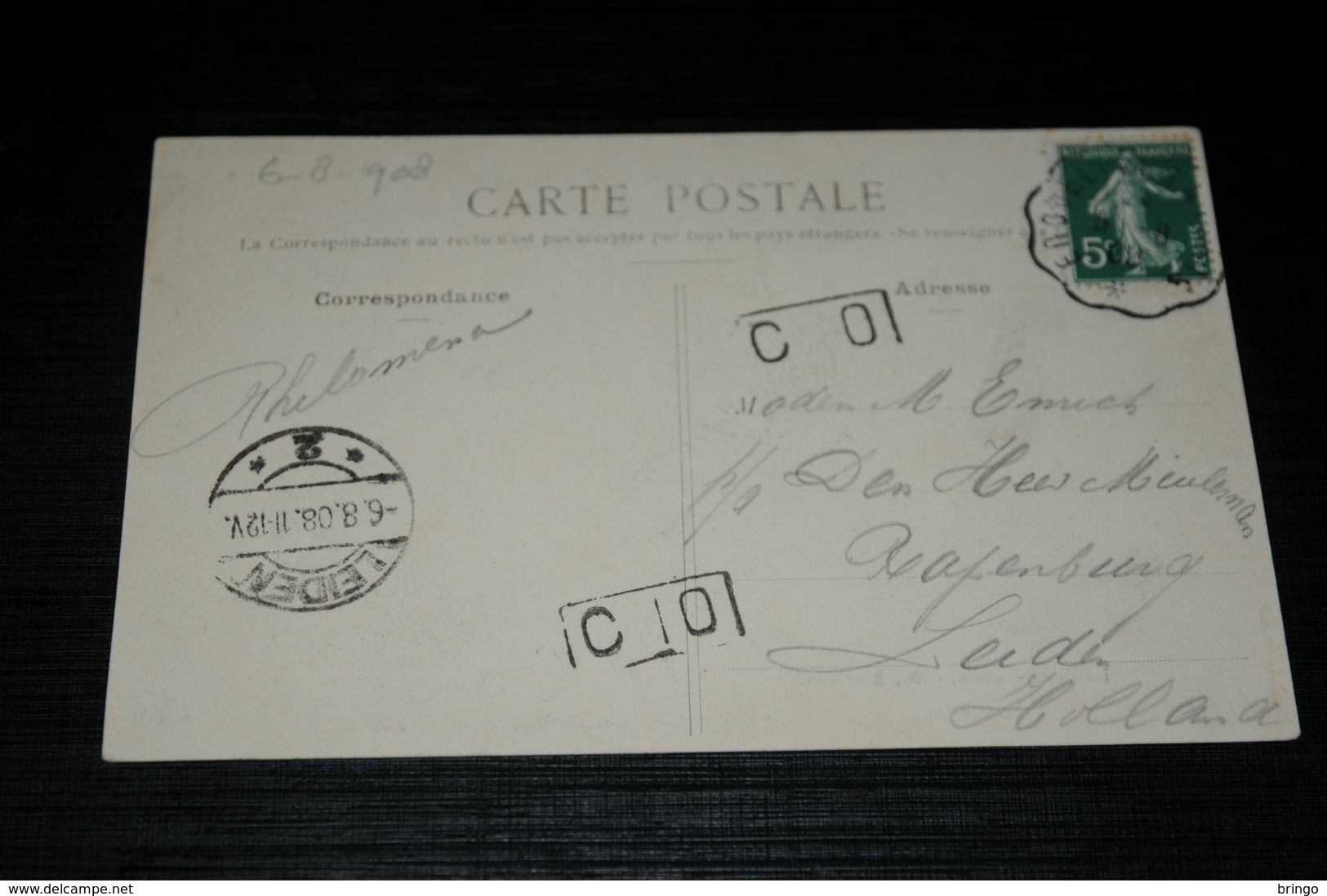 17835-           FEIGNIES, ENTREE PAR LA ROUTE DE CROIX-MESNIL - 1908 - Feignies