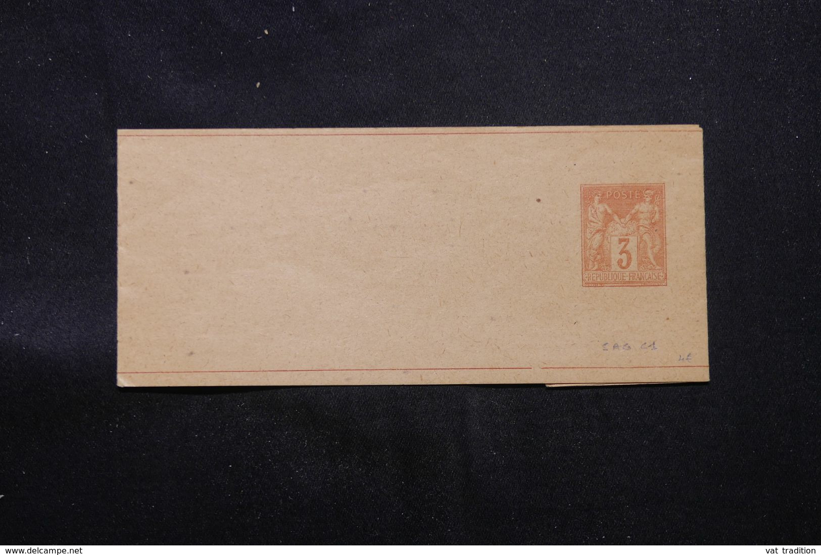 FRANCE - Entier Postal - Bande Journal Type Sage 3ct, Non Circulé - L 71218 - Streifbänder