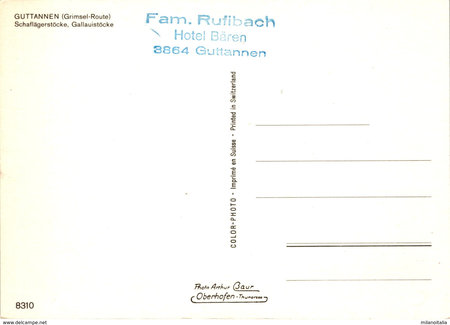 Guttannen (Grimsel-Route) (8310) - Guttannen