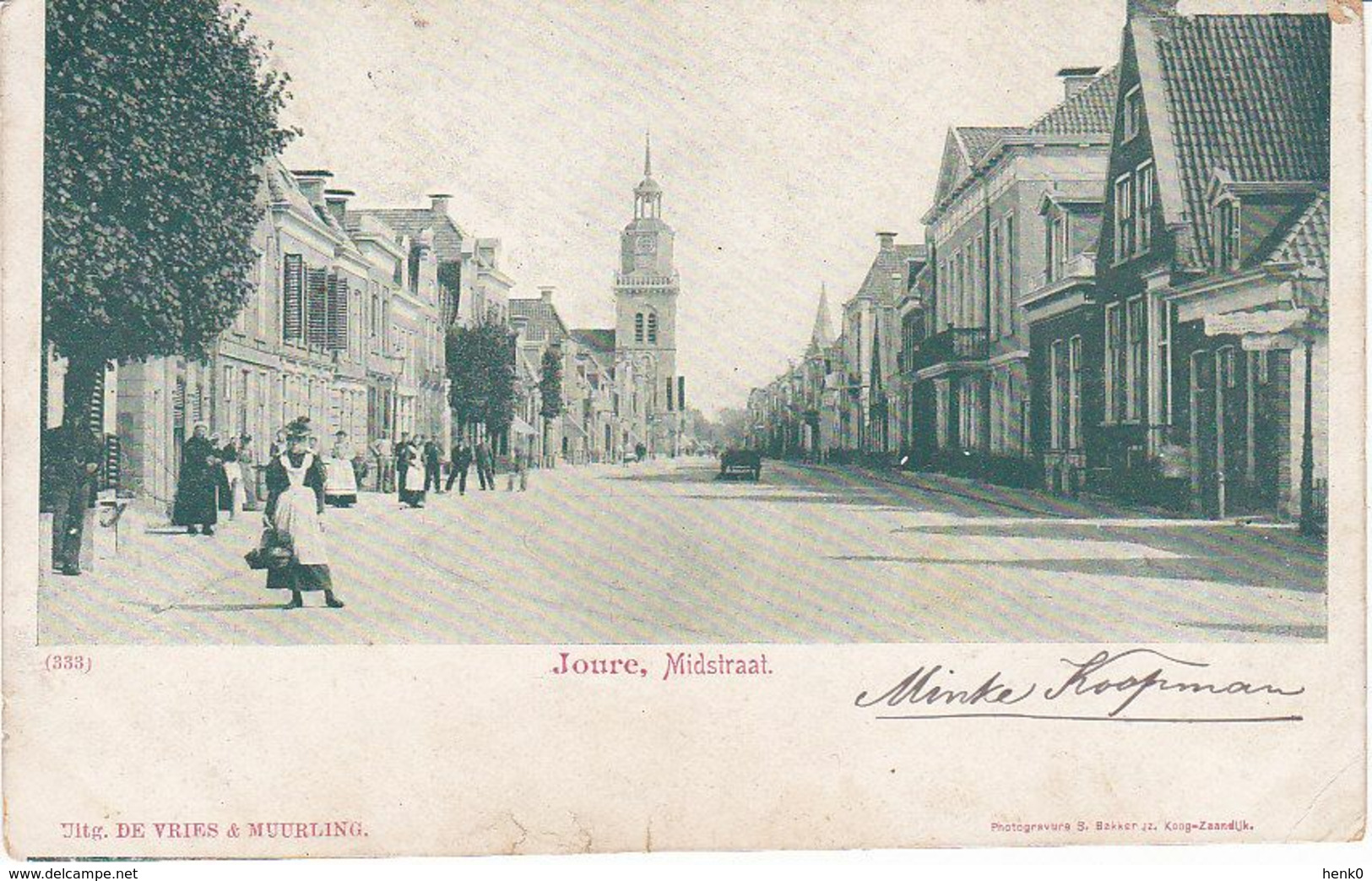 Joure Midstraat Gemeentehuis J2187 - Joure