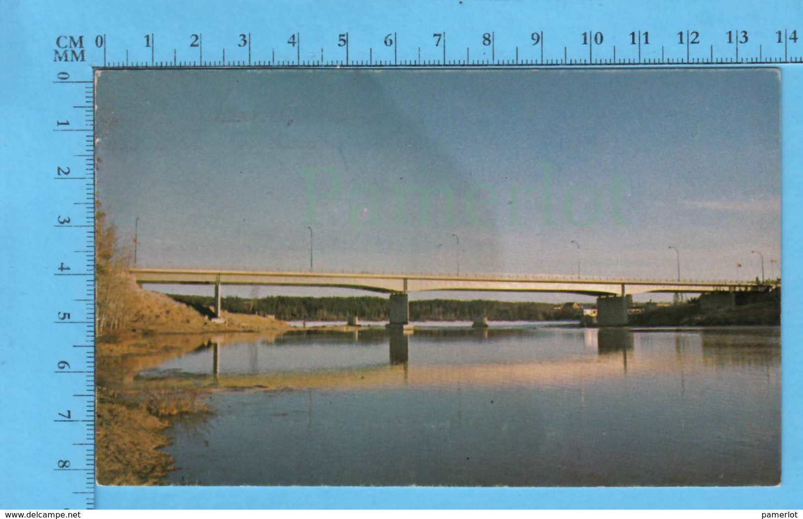 Thompton Manitoba - The Bridge Over The Burntwood River Near Thompson - Thompson