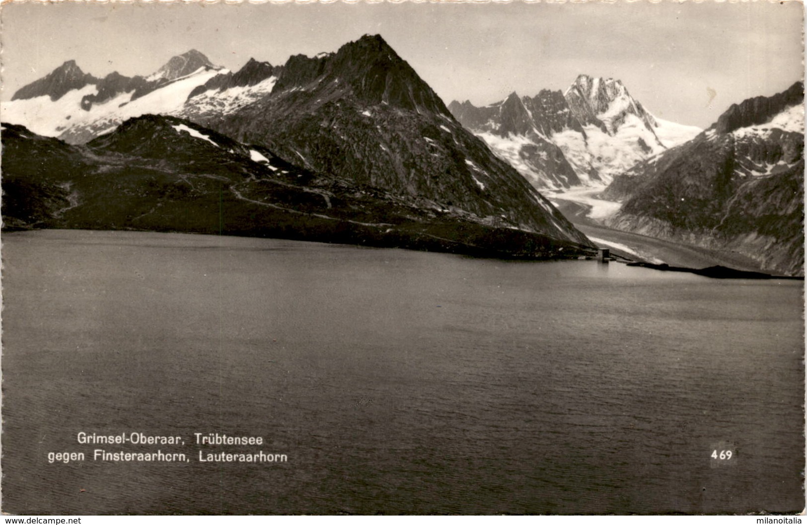 Grimsel-Oberaar - Trübtensee Gegen Finsteraarhorn, Lauteraarhorn (469) - Trub