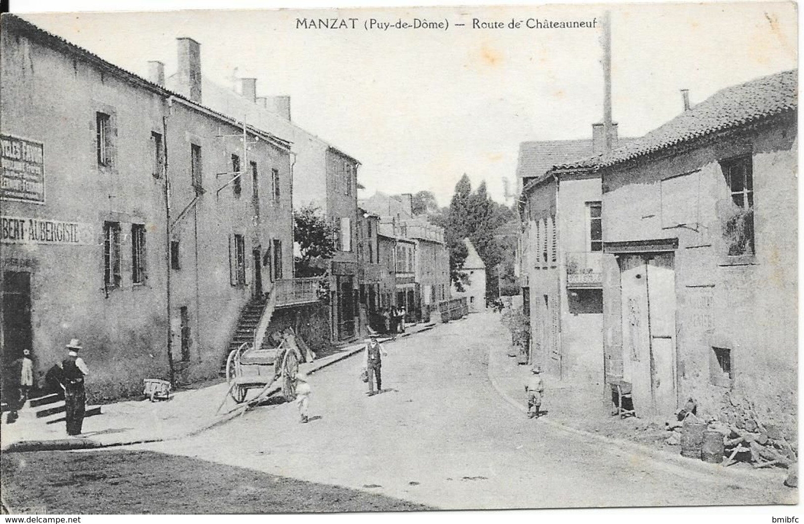 MANZAT - Route De Chateauneuf - Manzat