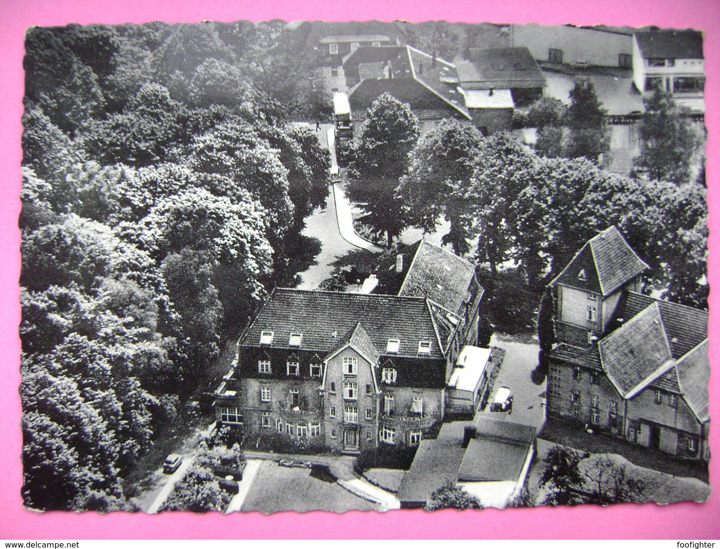 Germany - Haus Ewers - Augenklinik - Bad Rothenfelde - Luftbild - Posted 1970 - Bad Rothenfelde