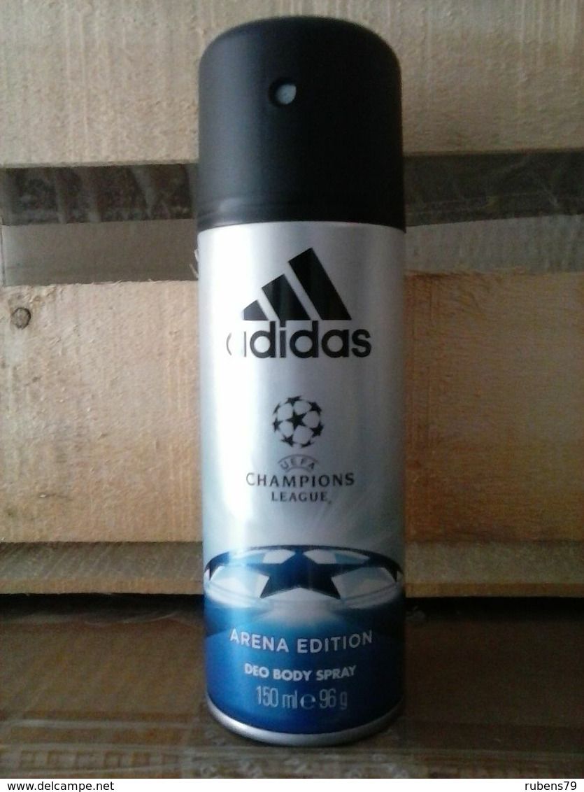 PROFUMO ADIDAS CHAMPIONS LEAGUE ARENA EDITION  BOMBOLETTA DEOSPRY UOMO VUOTA DA COLLEZIONE - Flacons (vides)