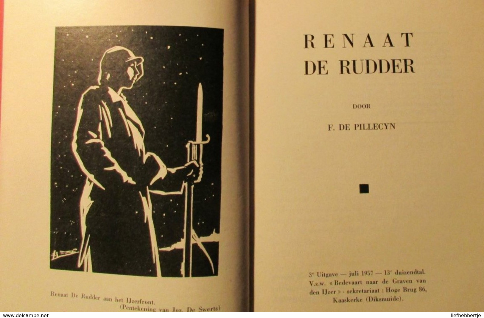 Renaat De Rudder - 1957 - Oorlog 1914-18