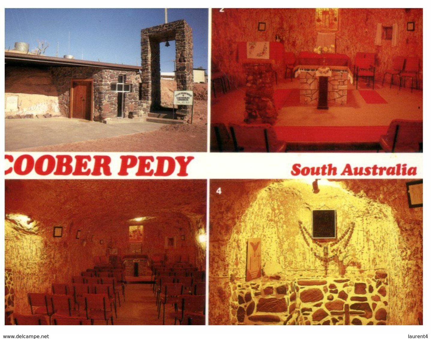 (M 6) Australia - SA - Coober Peddy (with Stamp) (posted In 1987) - Coober Pedy