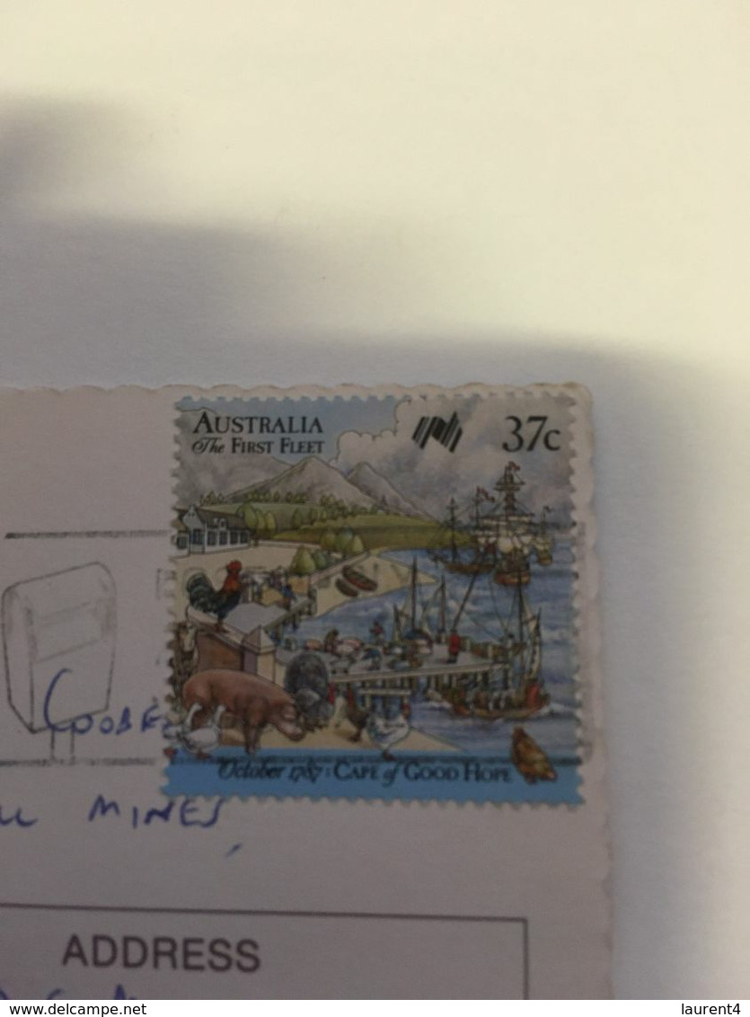 (M 6) Australia - SA - Coober Peddy (with Stamp) (posted In 1987) - Coober Pedy