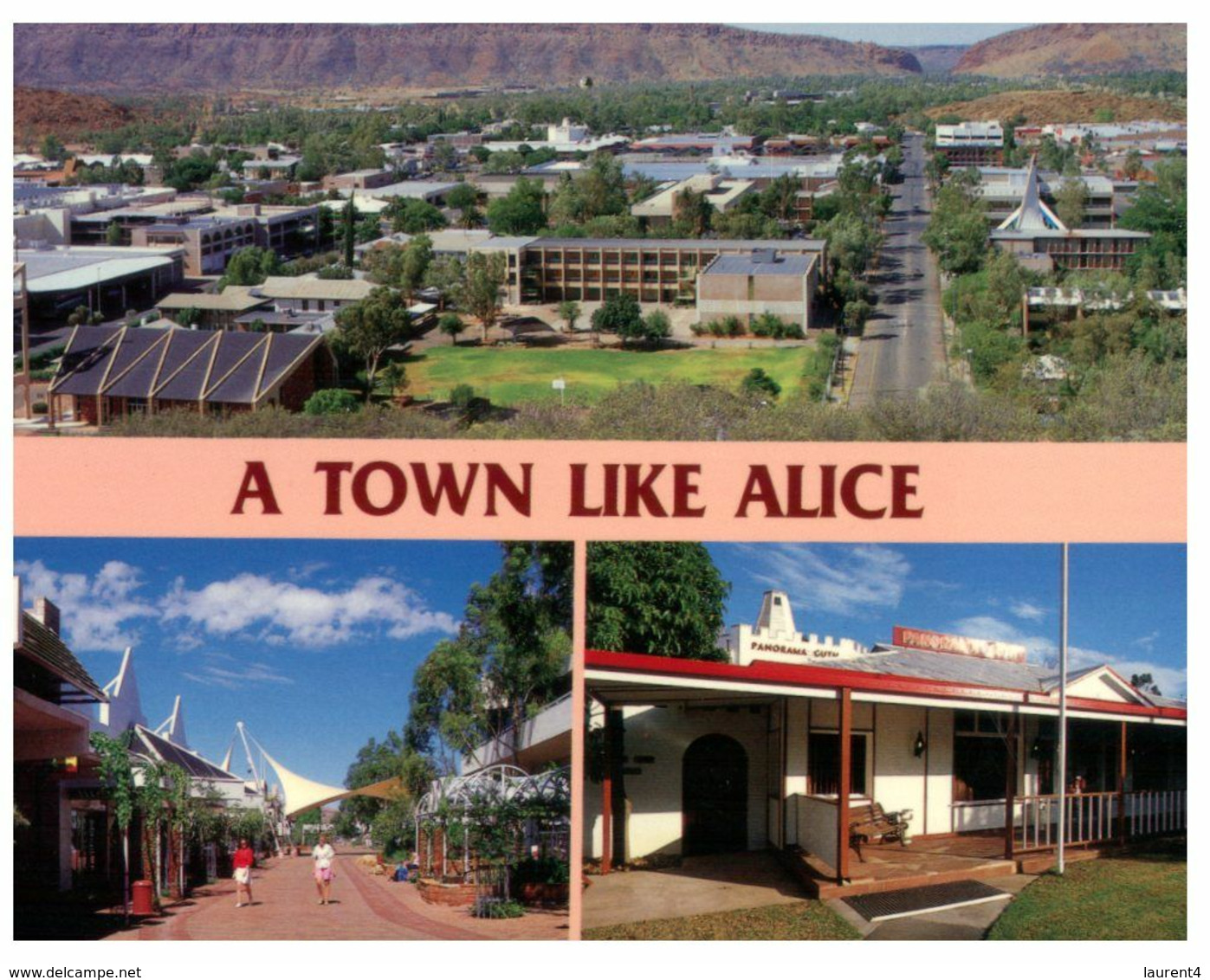 (M 6) Australia - NT - Alice Springs (with Stamp) - Alice Springs