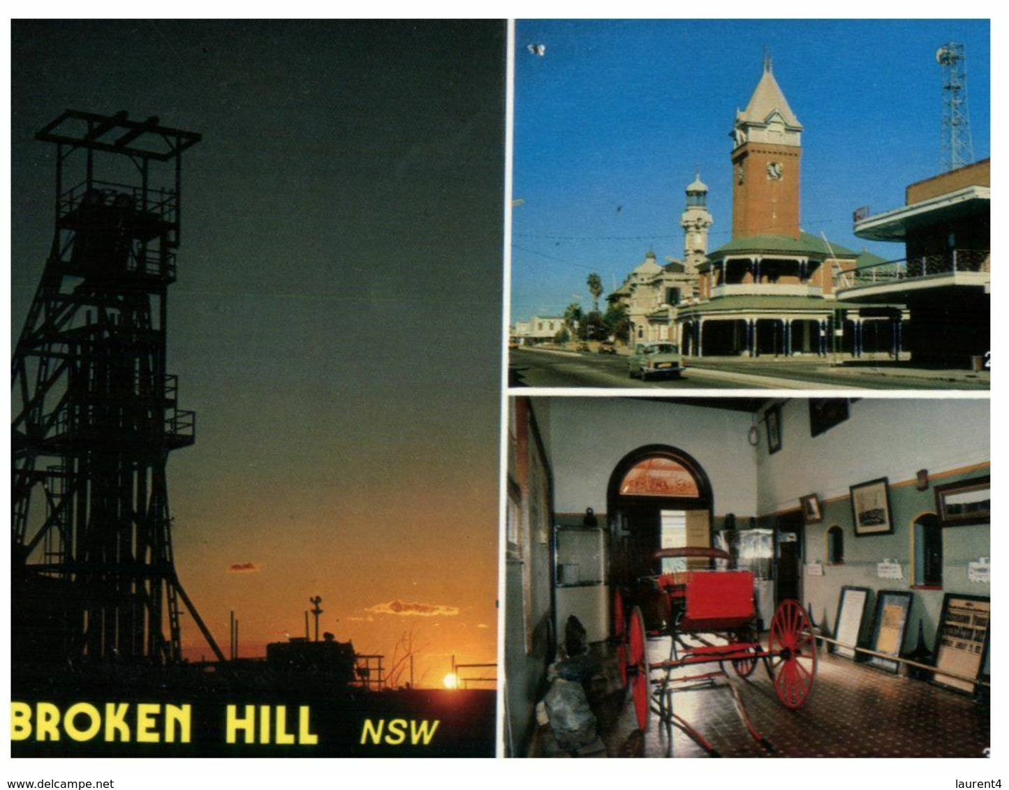 (M 6) Australia - NSW - Broken Hill (with Stamp) - Broken Hill