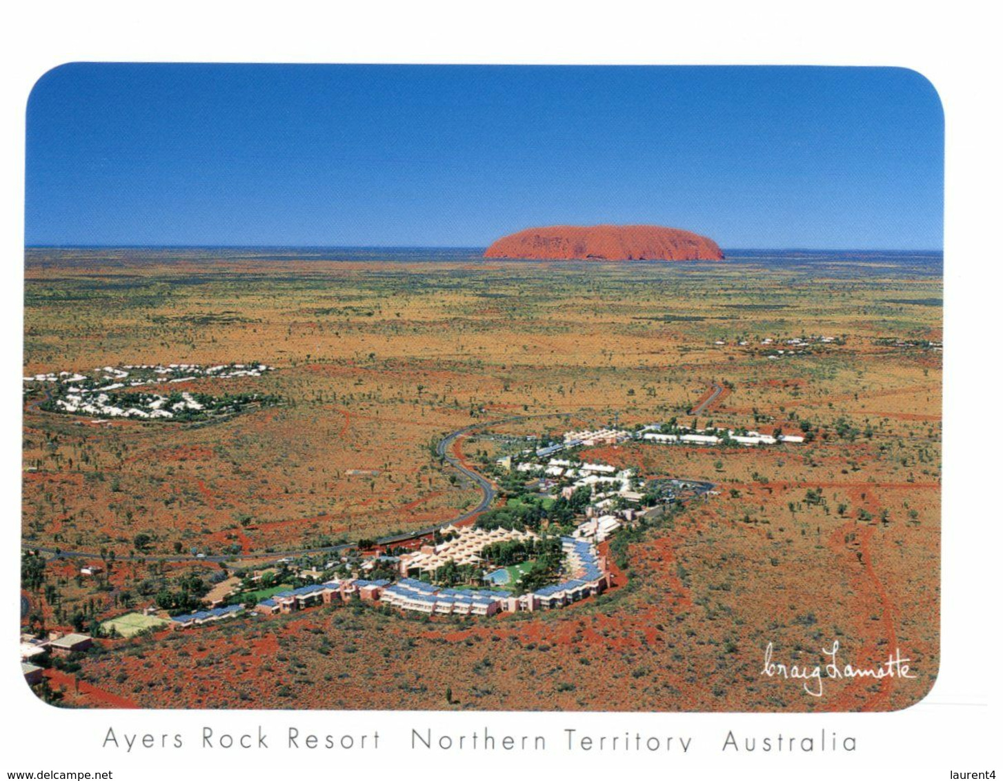 (M 8) Australia - NT - Uluru Resort (CA68) - Uluru & The Olgas