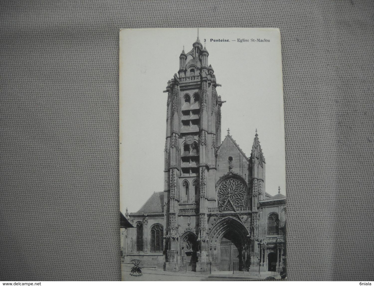 2755 Carte Postale   PONTOISE  EGLISE St MACLOU    95 Val D'Oise - Pontoise