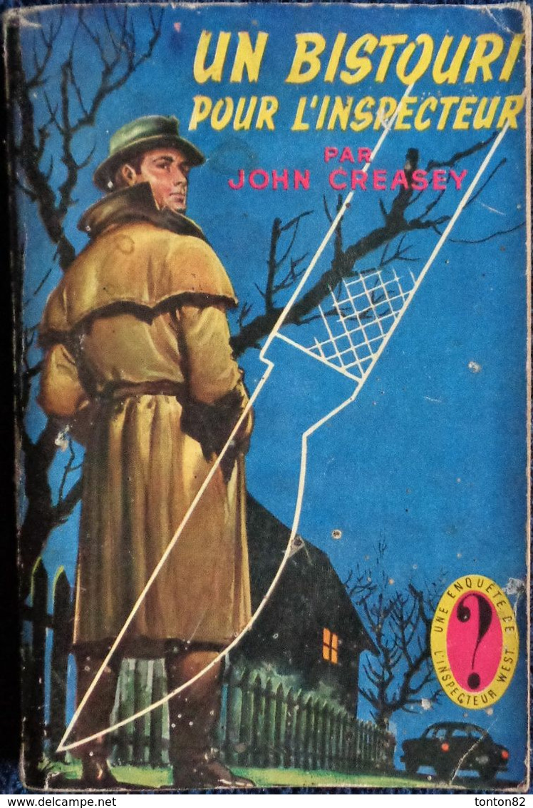 John Creasey - Un Bistouri Pour L'inspecteur -  Le Point D'Interrogation / Hachette - (  1954 ) . - Hachette - Point D'Interrogation