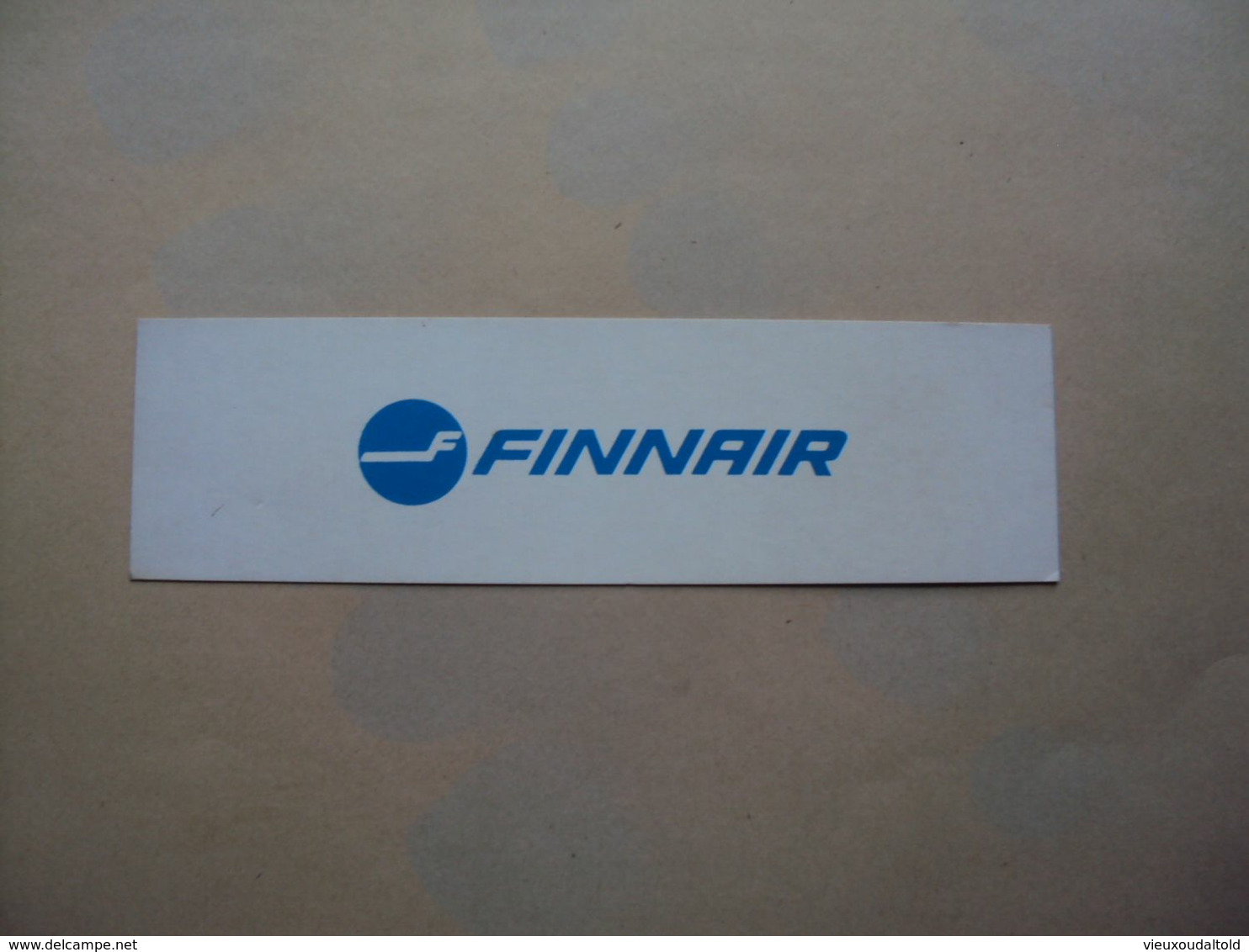 AUTOCOLLANT  -  STICKER    FINNAIR - Stickers