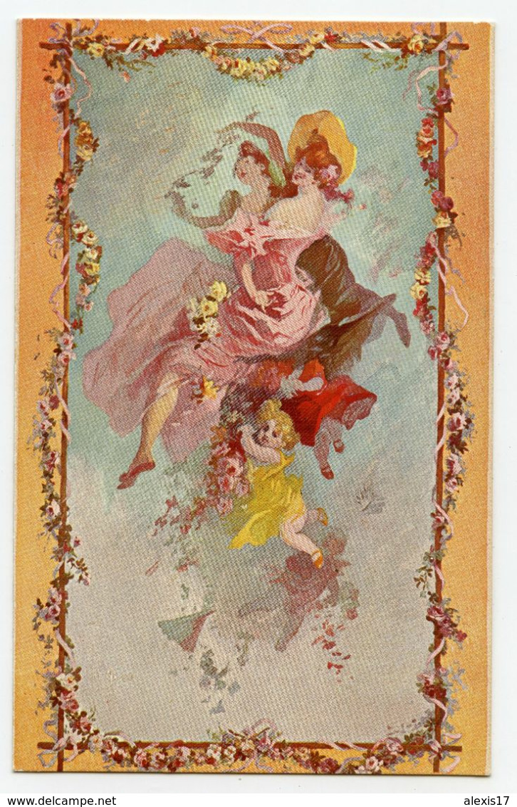 Illustrateur Chéret,Art Nouveau, "  Le Printemps   " - Chéret