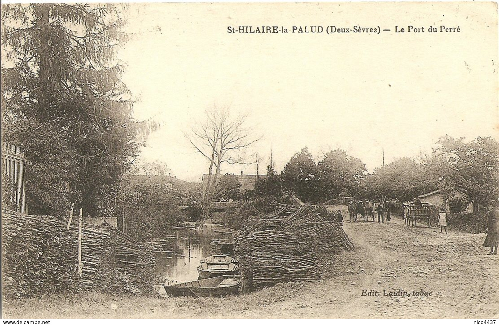 Cpa St Hilaire La Palud Le Port Du Perré - Other & Unclassified