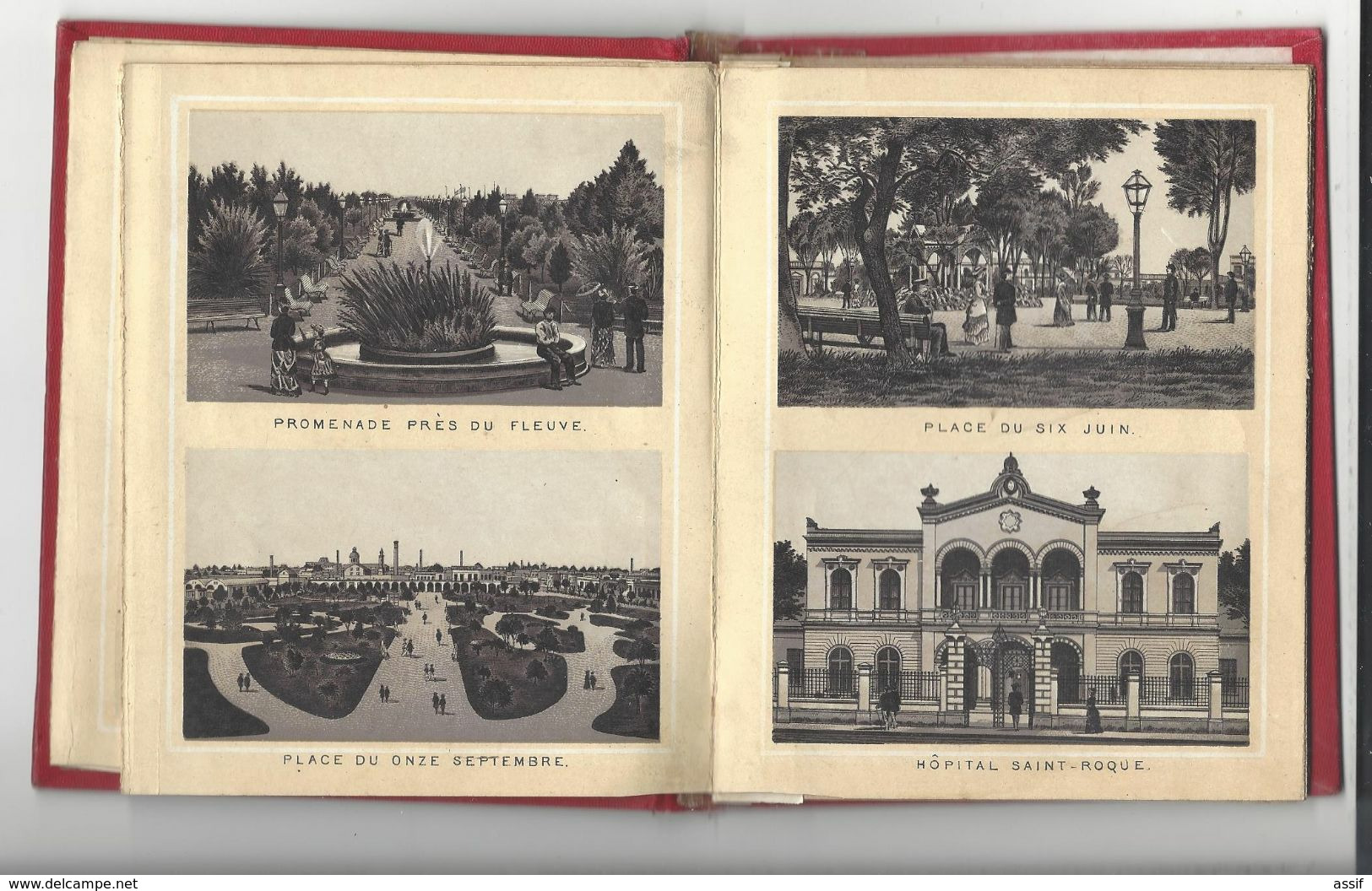 Vistas De Buenos Aires De La Republica Argentinia , Ed. L. Jacobsen & Cia , 242 Florida , B.A. 24 Vues Lithographiques - Sonstige & Ohne Zuordnung