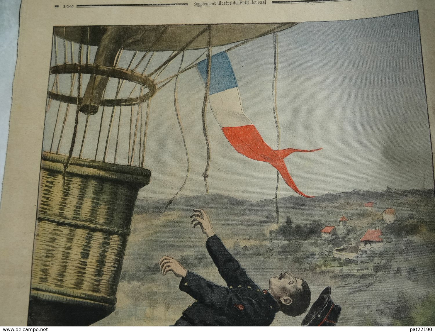 Le Petit Journal 1901 Le Crime De Corancez  Enterrement Des 5 Victimes Sucy En Brie Incendie Ballon Aérostation Accident - Le Petit Journal