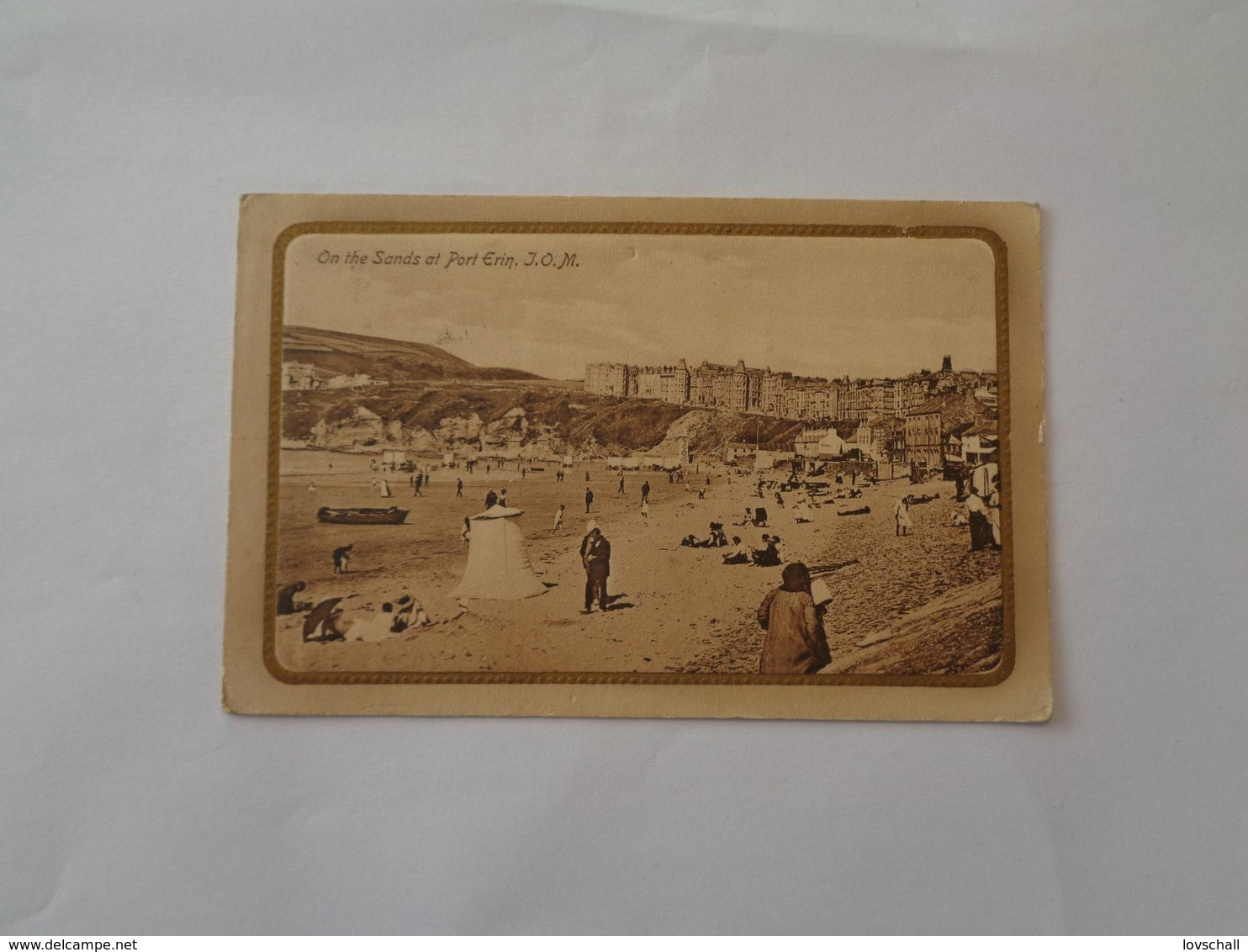 Isle Of Man. -  Port Erin. -  On The Sands. (25 - 6 - 1914) - Isle Of Man