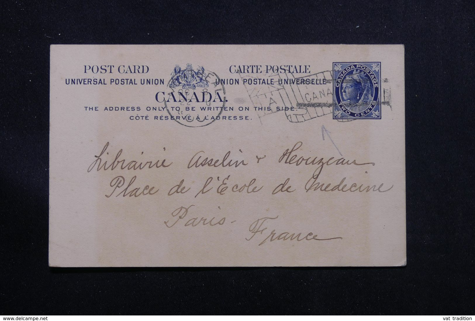 CANADA - Entier Postal De Montreal Pour Paris En 1900  - L 71369 - 1860-1899 Regering Van Victoria