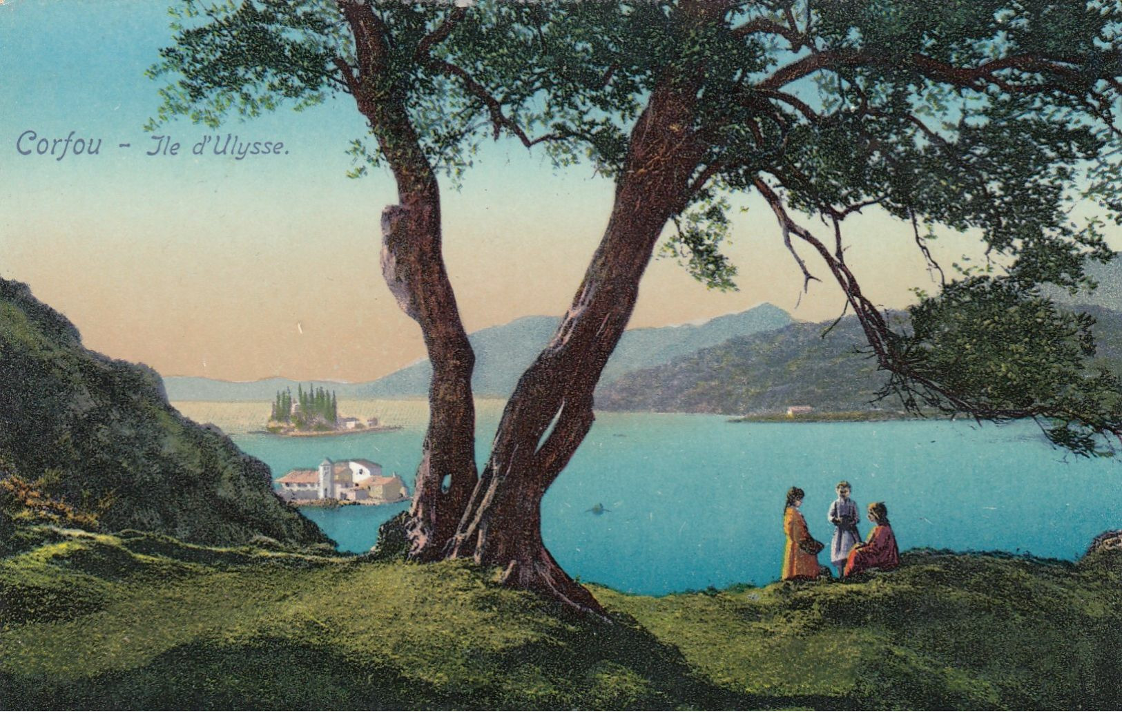 CORFU , Greece , 1900-10s ; Ile D'Uiysse - Greece