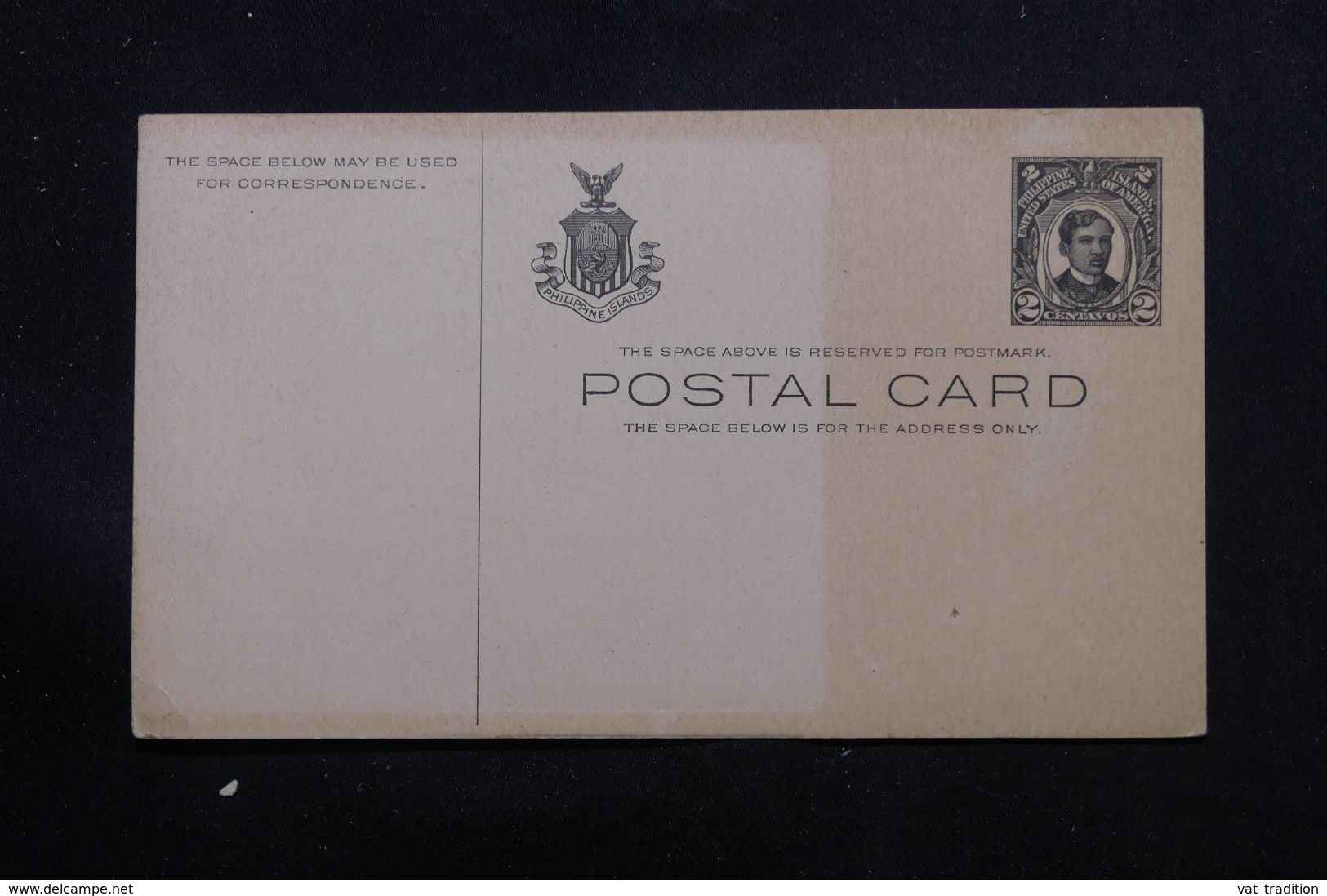 ETATS UNIS / PHILIPPINES - Entier Postal Non Circulé - L 71409 - Philippines