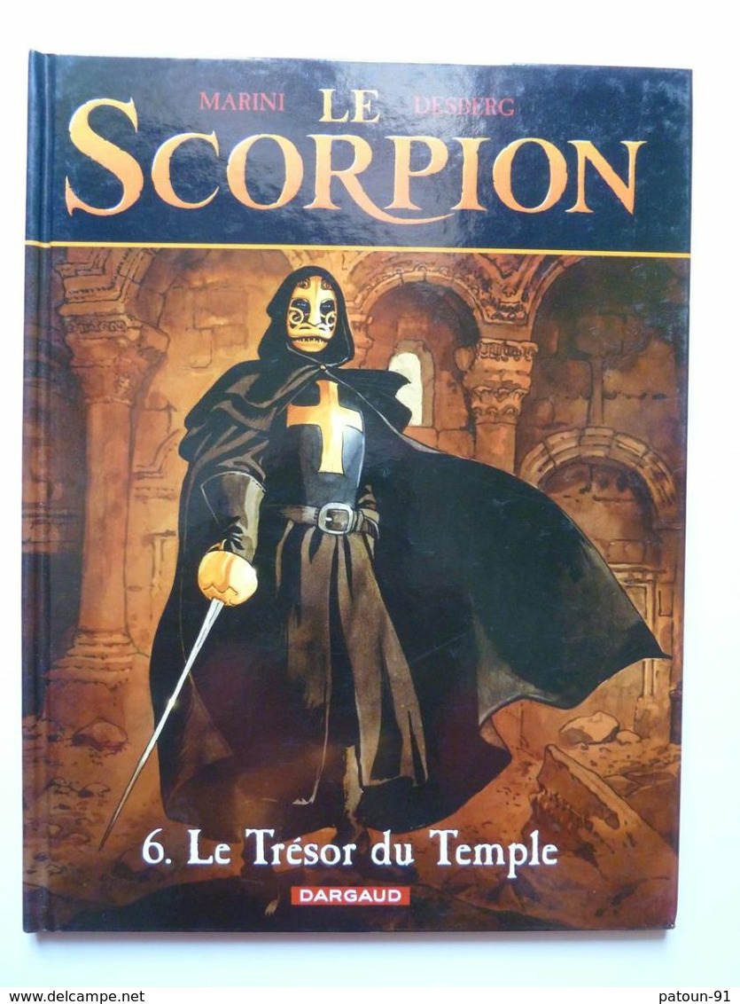 Le Scorpion, Le Trésor Du Temple, En EO,  En TTBE - Scorpion, Le